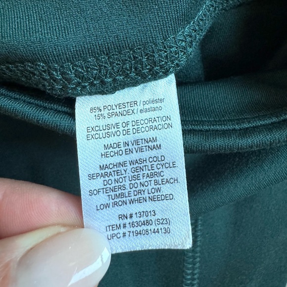 Marika Balance Collection High Rise Leggings - Deep Teal - Picture 5 of 7